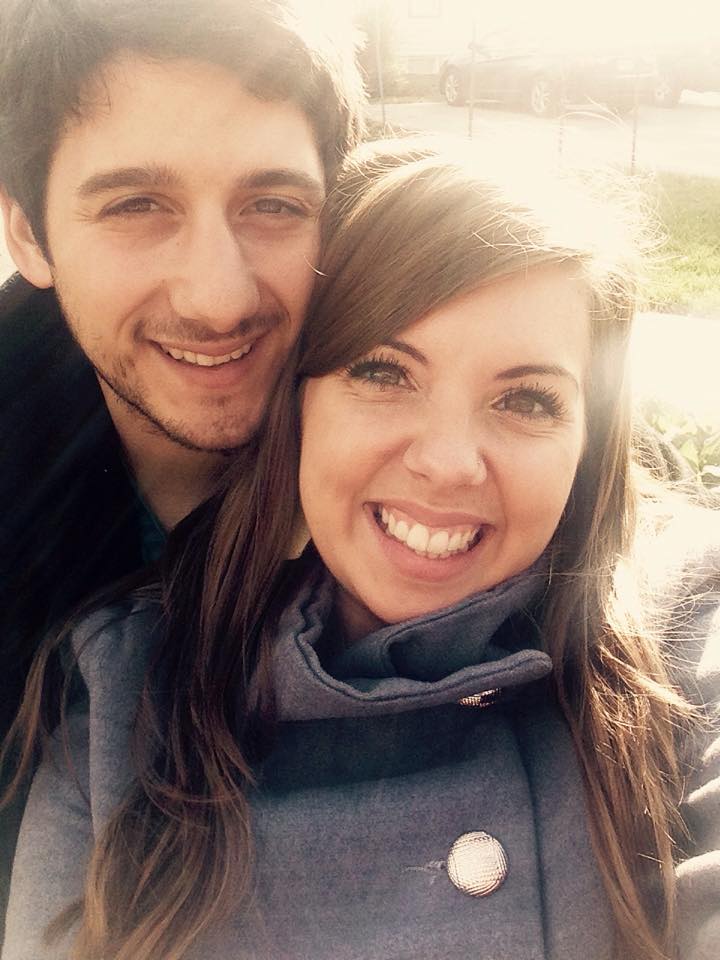 Jay and his wife Alex at the park